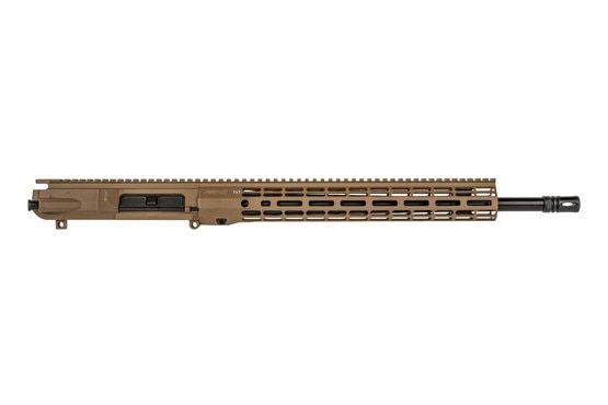 Aero 18" M5 flat dark earth barreled upper receiver in .308 WIN with Atlas R-ONE M-LOK handguard with A2 flash hider